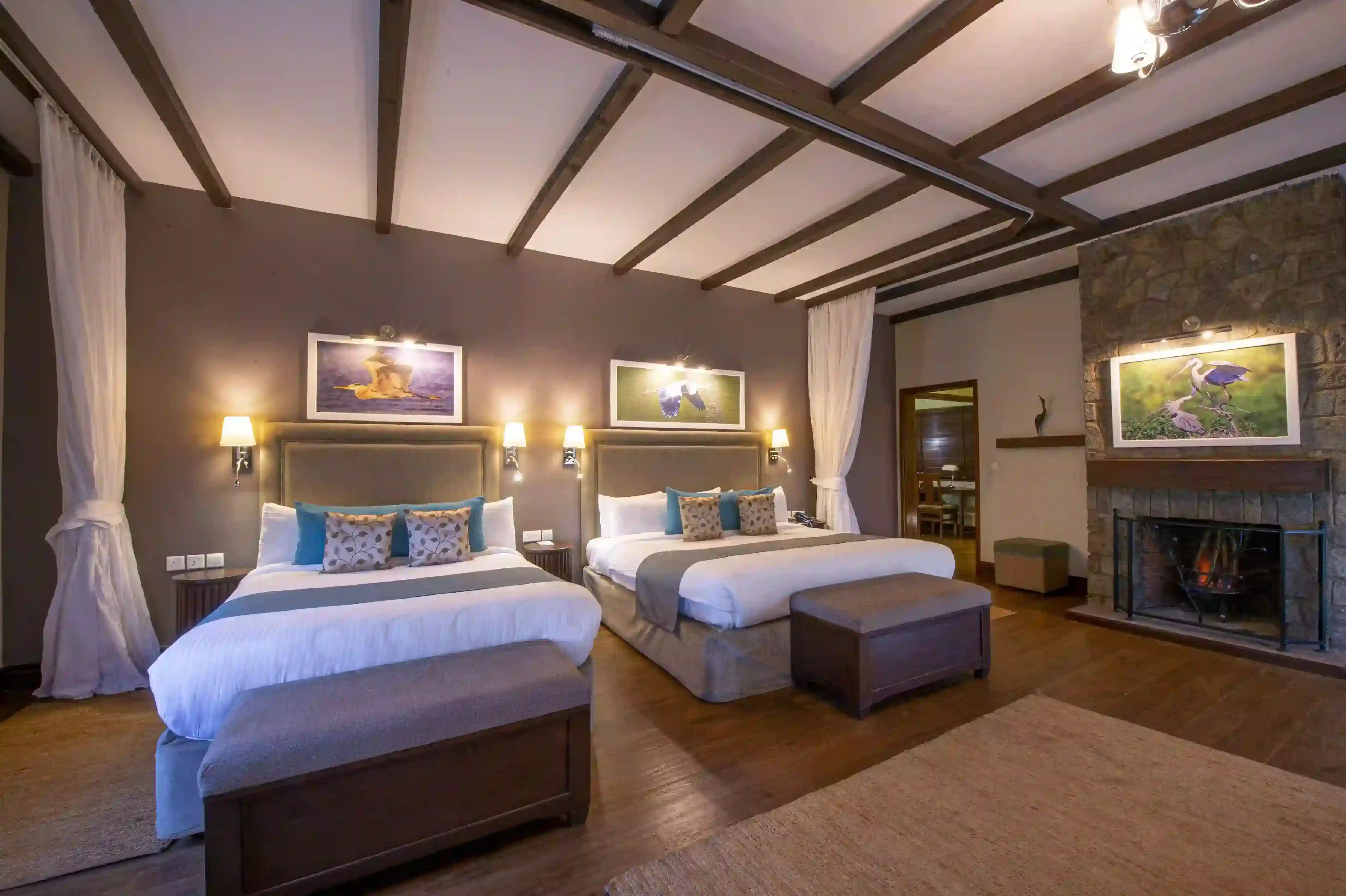 The retreat at ngorongoro Hotel in Karatu, twin cottage interior