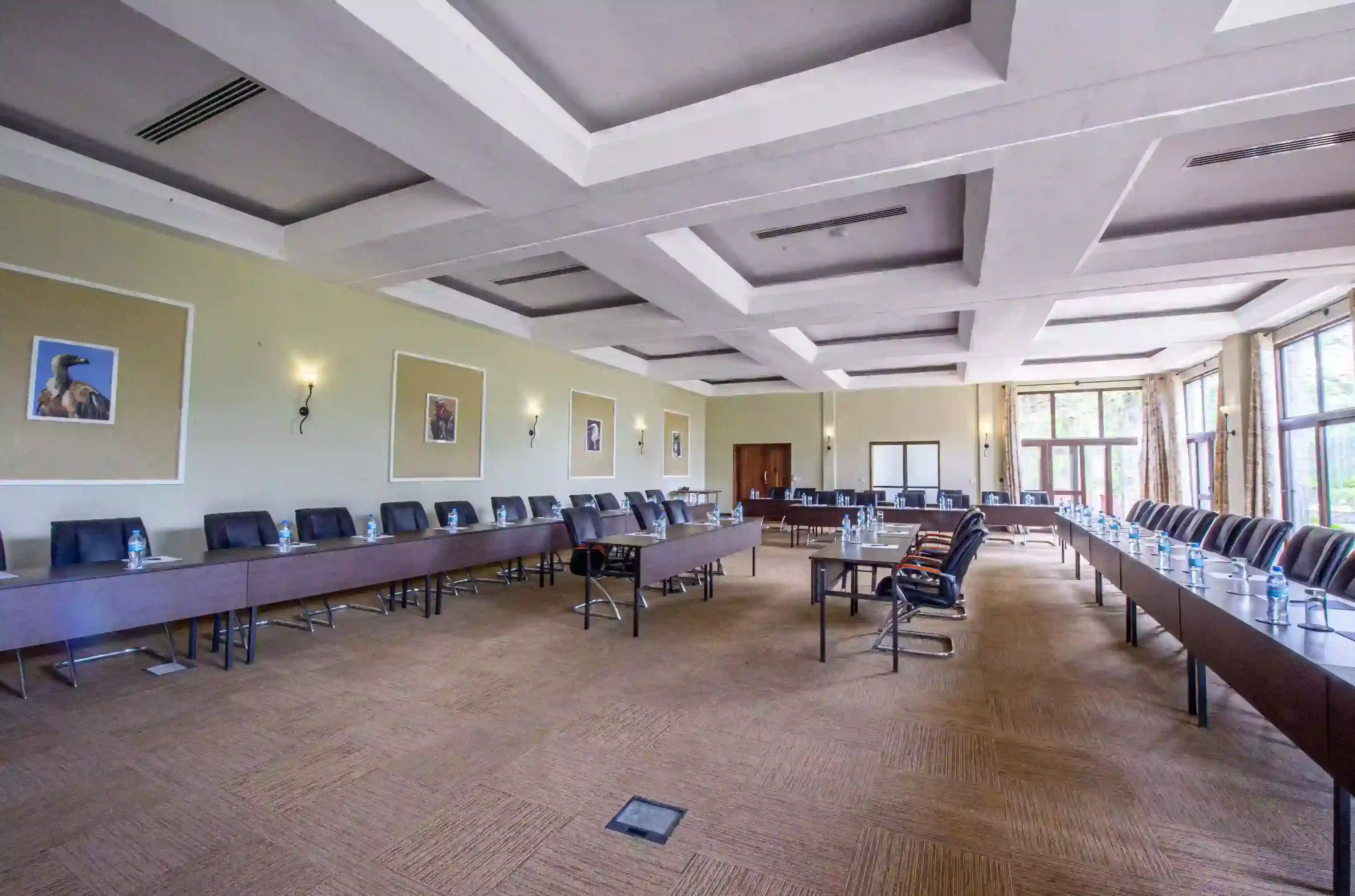 Conferencing room at the retreat at ngorongoro