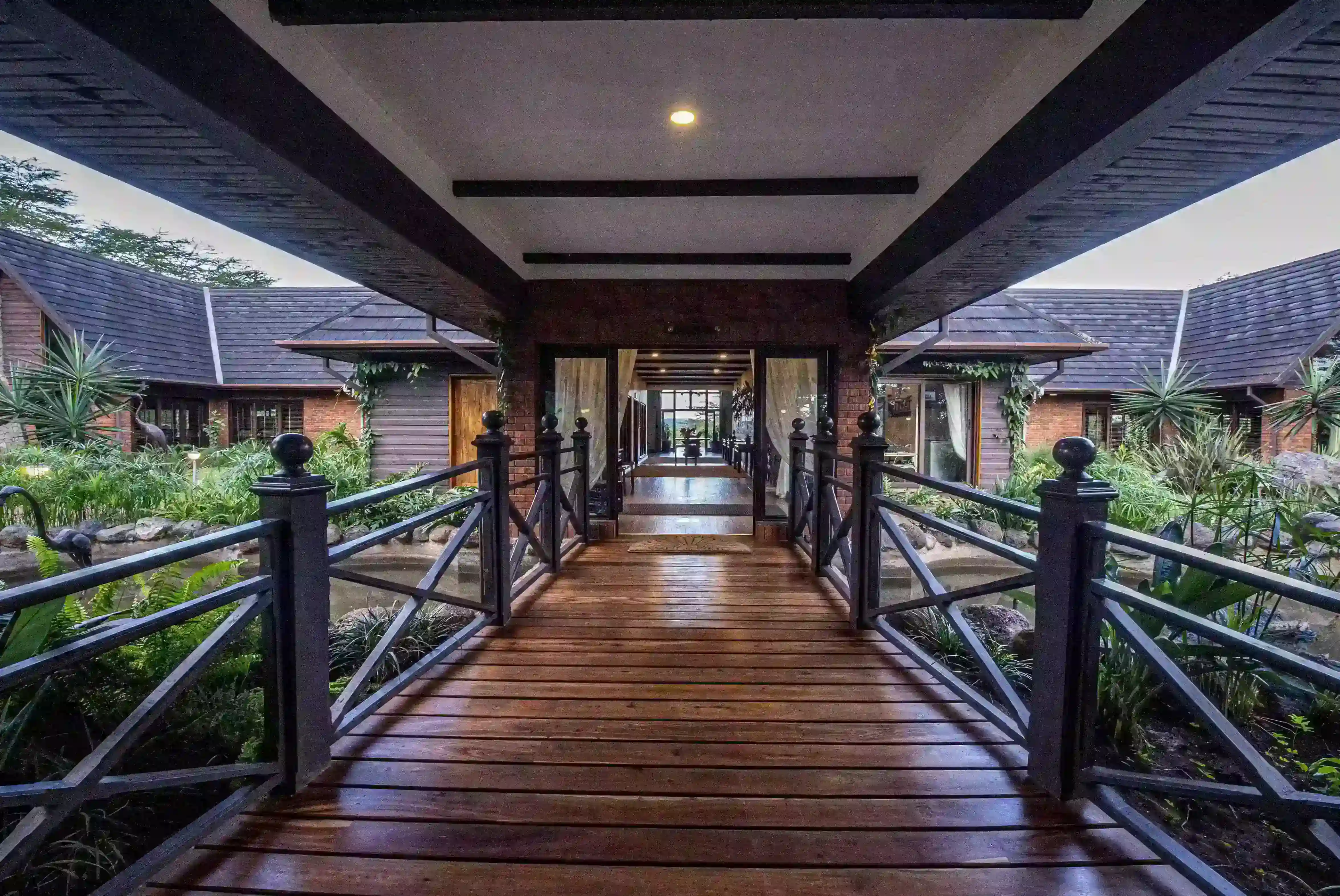 Entrace view, the retreat at ngorongoro Hotel in Karatu
