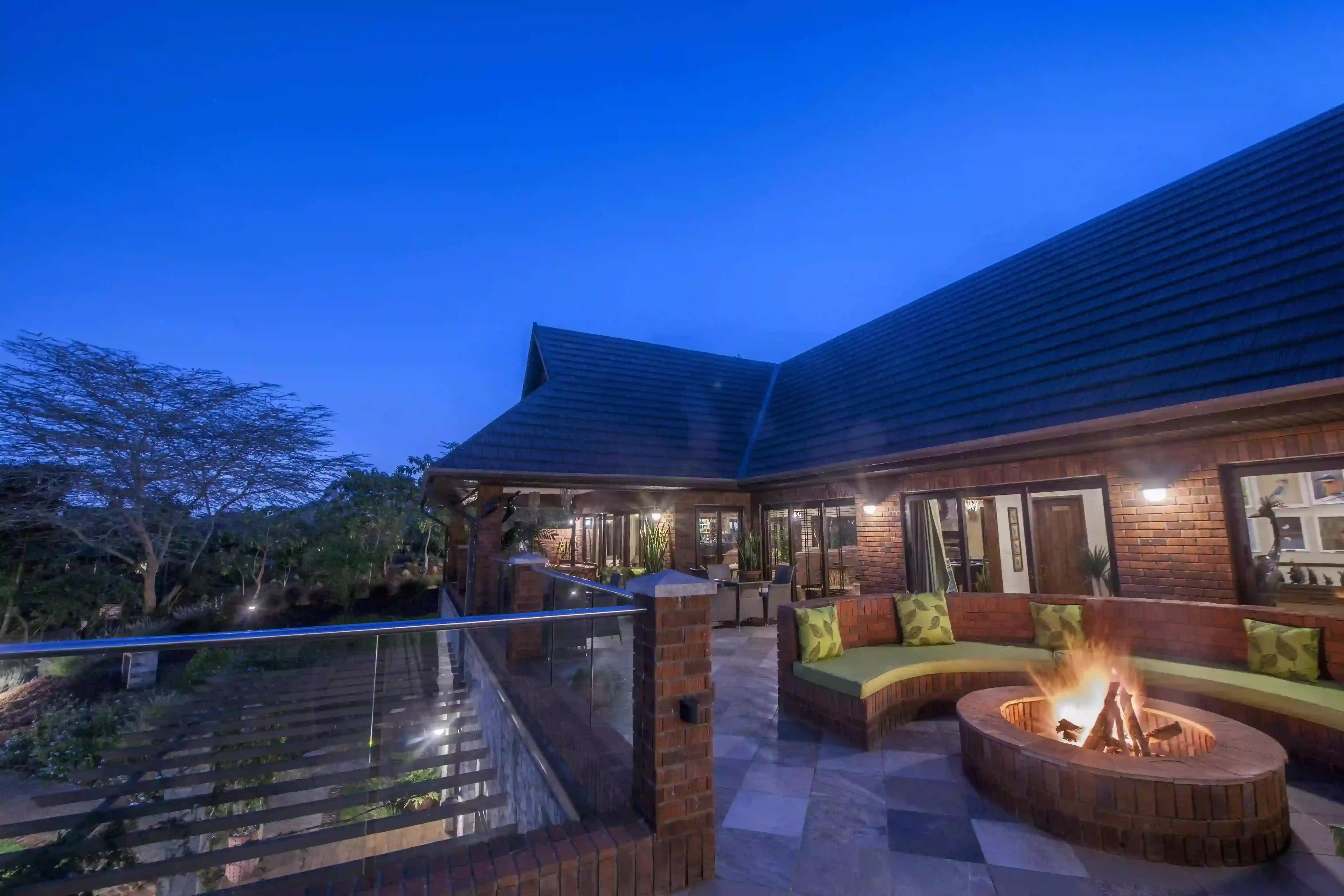 Relaxing place, outdoor fire place, the retreat at ngorongoro Hotel in Karatu